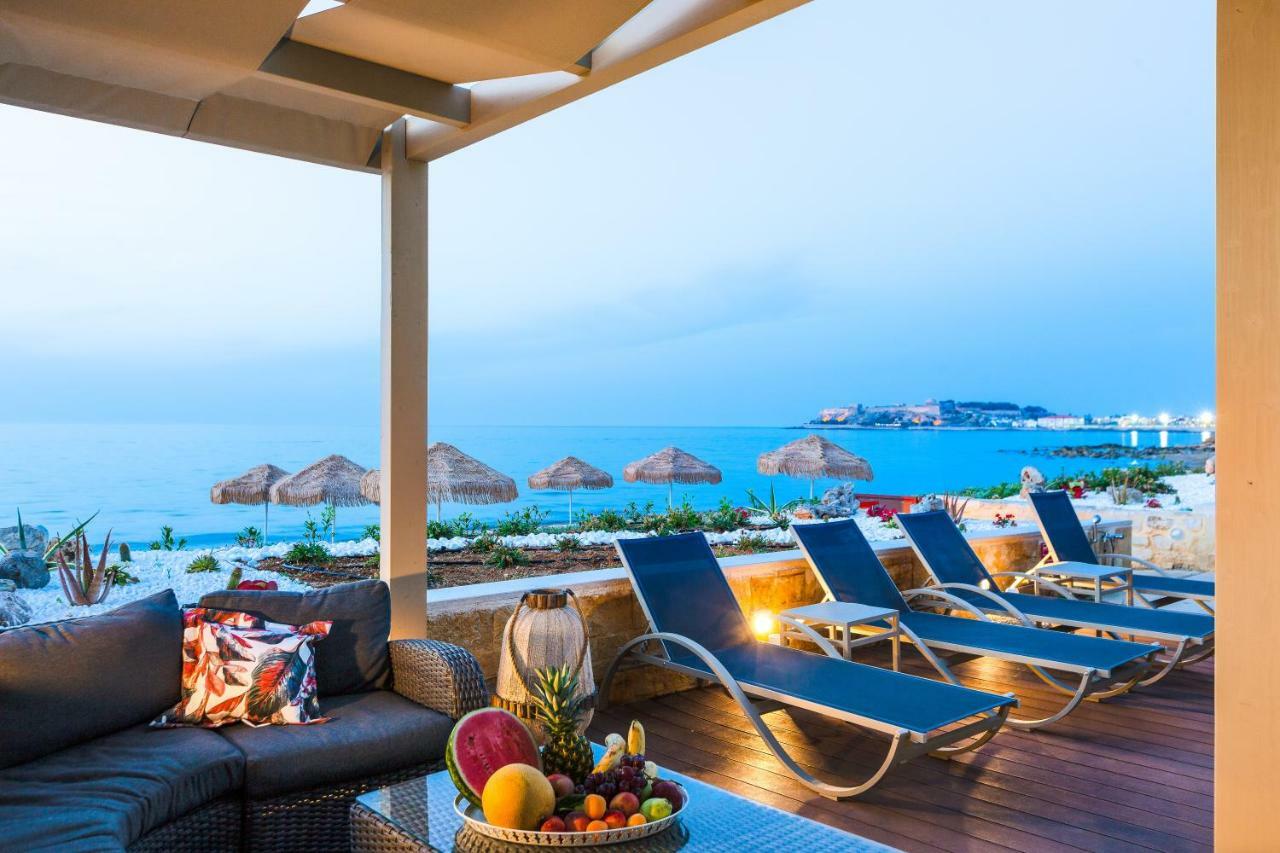 Espera Luxury Beach Front Residence With Pool & Bbq, By Thinkvilla Ρέθυμνο Εξωτερικό φωτογραφία