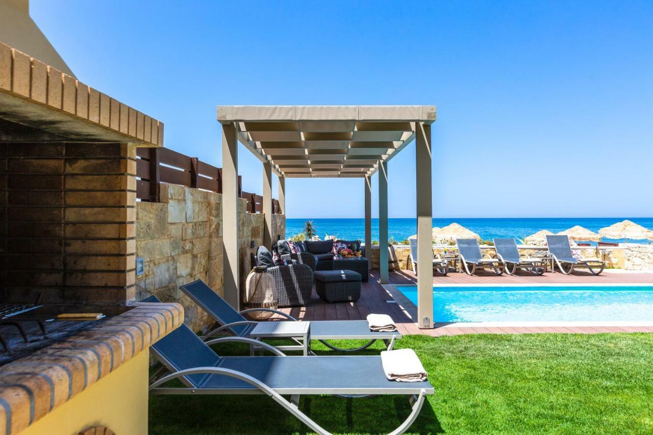 Espera Luxury Beach Front Residence With Pool & Bbq, By Thinkvilla Ρέθυμνο Εξωτερικό φωτογραφία