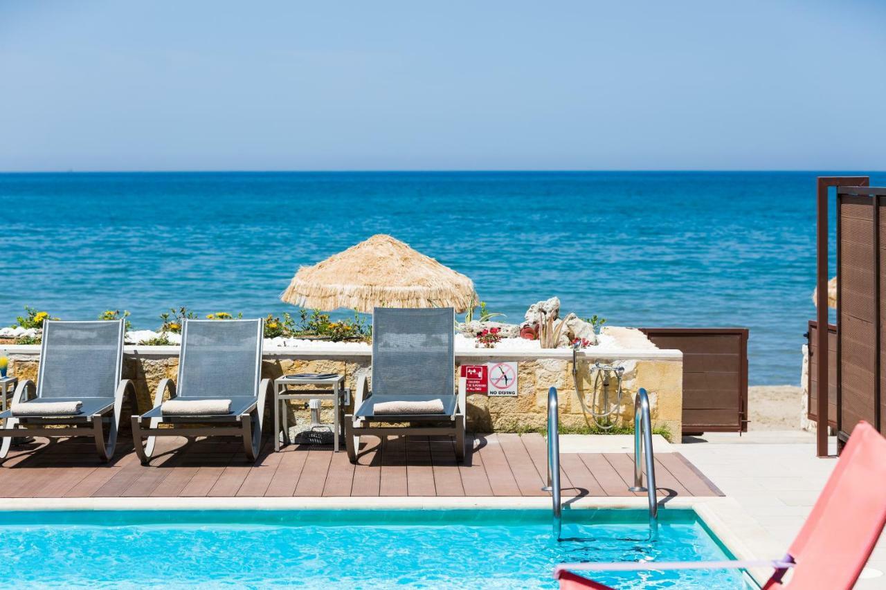 Espera Luxury Beach Front Residence With Pool & Bbq, By Thinkvilla Ρέθυμνο Εξωτερικό φωτογραφία