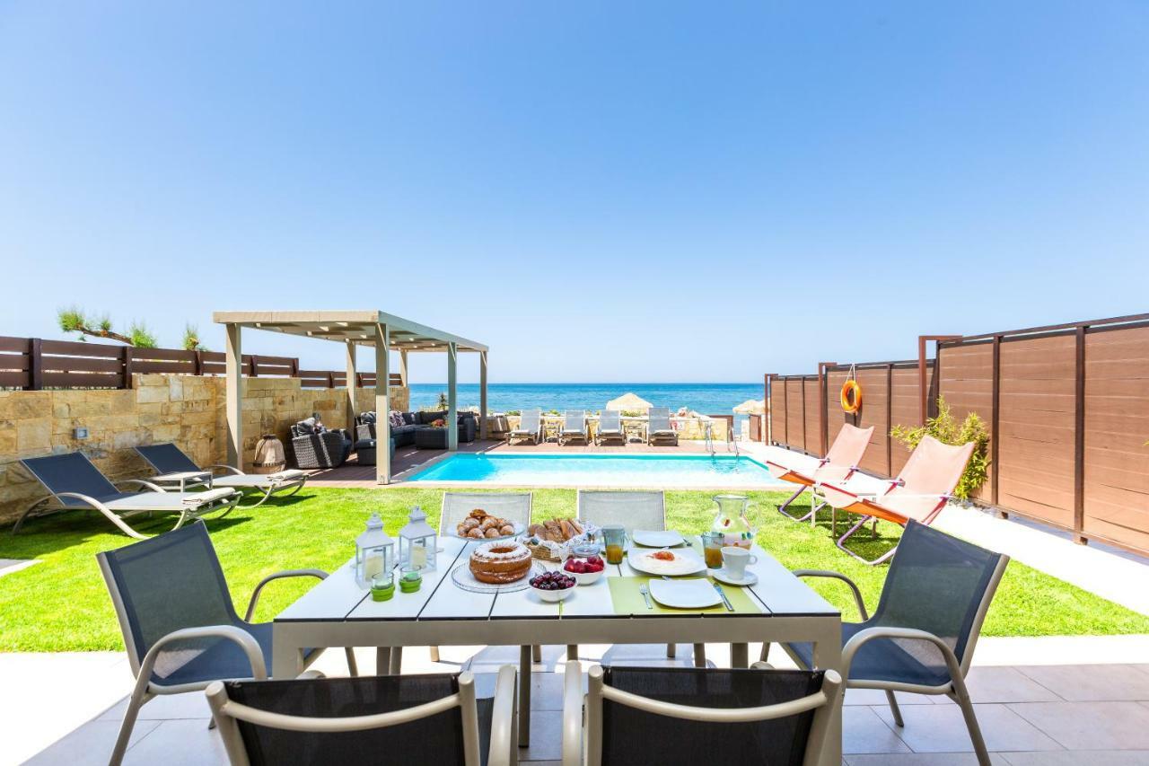Espera Luxury Beach Front Residence With Pool & Bbq, By Thinkvilla Ρέθυμνο Εξωτερικό φωτογραφία