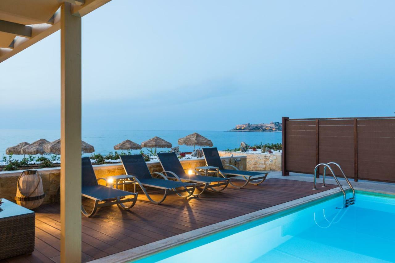 Espera Luxury Beach Front Residence With Pool & Bbq, By Thinkvilla Ρέθυμνο Εξωτερικό φωτογραφία