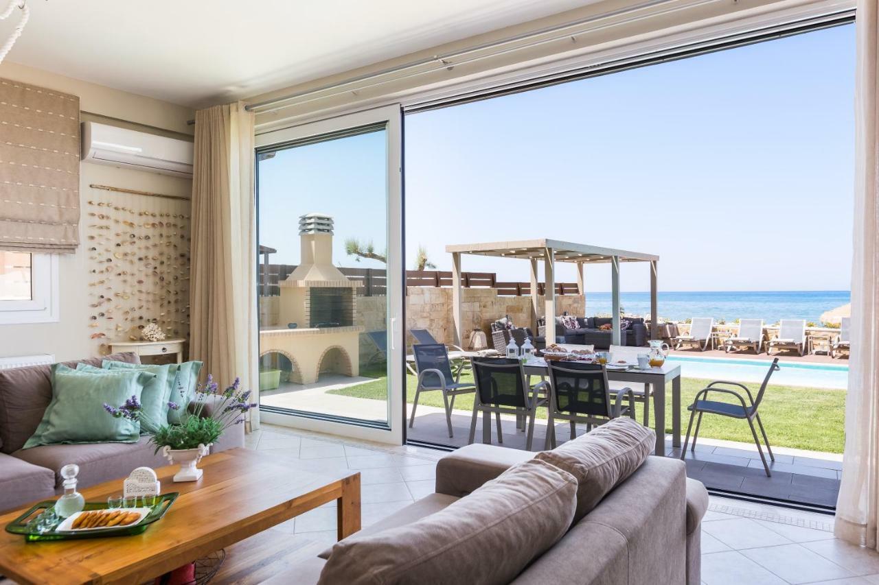 Espera Luxury Beach Front Residence With Pool & Bbq, By Thinkvilla Ρέθυμνο Εξωτερικό φωτογραφία