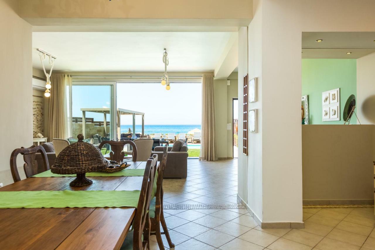 Espera Luxury Beach Front Residence With Pool & Bbq, By Thinkvilla Ρέθυμνο Εξωτερικό φωτογραφία