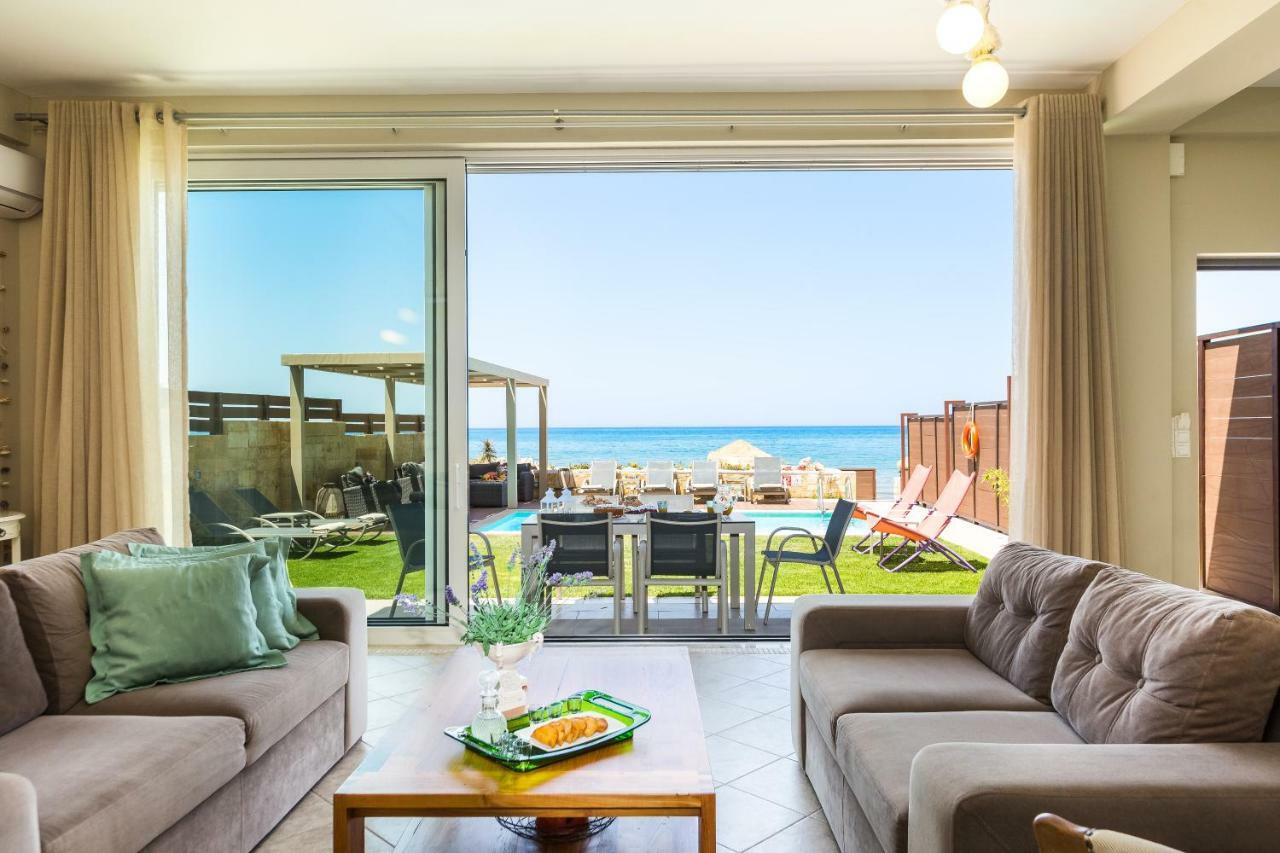 Espera Luxury Beach Front Residence With Pool & Bbq, By Thinkvilla Ρέθυμνο Εξωτερικό φωτογραφία